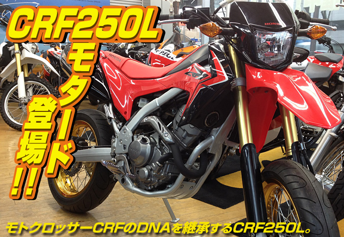 桜井ホンダ オリジナル車両 Crf250lモタード