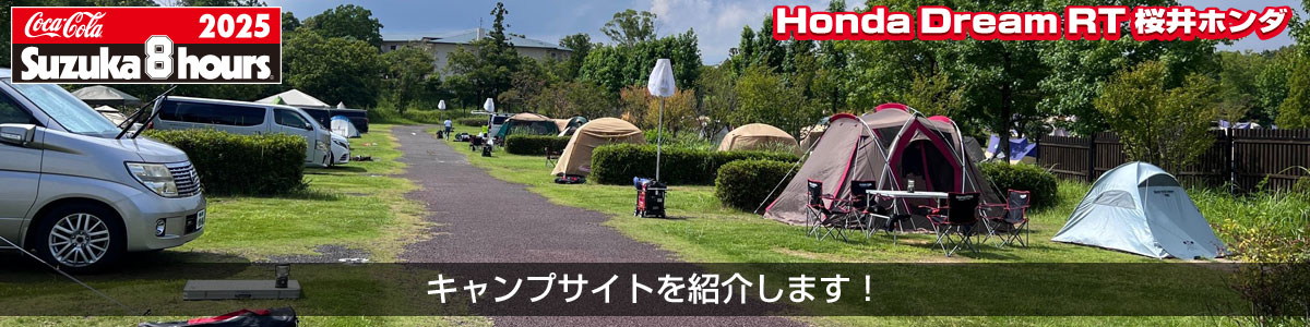 キャンプサイトをご紹介します！